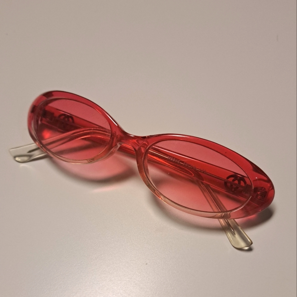 FREE Gift w/ Any Bundle Pink Acrylic Cateye Transparent Sunnies Sun Glasses